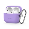 Miniatyrbild 1 av 6: Tech-Protect AirPods Pro 1/2 Skal Silikon Hook Lavender