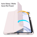 Miniatyrbild 2 av 6: DUX DUCIS Galaxy Tab S9 Plus Fodral TOBY Tri-Fold Rosa