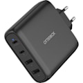 Miniatyrbild 1 av 4: OtterBox 100W PD 2x USB-C 2x USB-A Väggladdare Svart