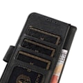 Miniatyrbild 4 av 6: Motorola Edge 50 Fodral Läder Svart