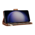 Miniatyrbild 5 av 6: Samsung Galaxy S24 Plus Fodral Läder Multifunktionell Brun