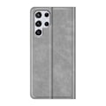 Miniatyrbild 3 av 6: Samsung Galaxy S22 Ultra Fodral Flip Läder Grå