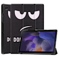 Miniatyrbild 1 av 6: Samsung Galaxy Tab A8 10.5 (2021) Fodral Tri-Fold Dont Touch Me