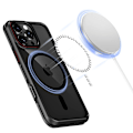 Miniatyrbild 4 av 5: Tech-Protect iPhone 16 Pro Max Skal MagSafe MagHybrid Svart/Röd