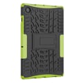Miniatyrbild 3 av 6: Samsung Galaxy Tab A8 10.5 (2021) Skal Rugged Kickstand Armor Grön
