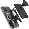 Miniatyrbild 8 av 9: PopSockets PopWallet+ för Magsafe med Grip Svart