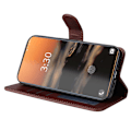 Miniatyrbild 3 av 6: Samsung Galaxy S23 Ultra Fodral Läder Brun