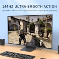 Miniatyrbild 3 av 5: JASOZ 1m Kabel DisplayPort 1.2 - DisplayPort 1.2 (2K@144Hz, 4K@60Hz) Svart