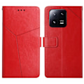 Miniatyrbild 1 av 6: Xiaomi 13 5G Fodral Y-Design Läder Röd