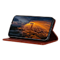 Miniatyrbild 3 av 6: OnePlus Nord 2T 5G Fodral Flip Läder Brun