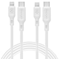 Miniatyrbild 1 av 6: Spigen 1m MFI Lightning - USB-C Kabel DuraSync Vit