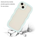 Miniatyrbild 2 av 3: iPhone 14 Skal Wavy Hybrid Transparent/Grön