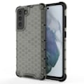 Miniatyrbild 1 av 6: Samsung Galaxy S21 FE Skal Armor Honeycomb Textur Svart