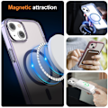 Miniatyrbild 6 av 6: ColorPop iPhone 13 Skal CH MagSafe Transparent/Titanium