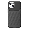 Miniatyrbild 2 av 6: iPhone 15 Skal Twill Textur Svart