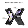 Miniatyrbild 3 av 6: Samsung Galaxy Z Flip 5 Skal Ring Skin Touch Rosa