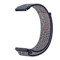 Miniatyrbild 3 av 5: Nylon Armband Med Kardborreband Fäste - Blå (20 mm)