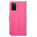 Miniatyrbild 3 av 6: Samsung Galaxy A03s Fodral Litchi Läder Rosa