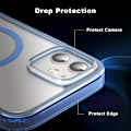 Miniatyrbild 4 av 6: ColorPop iPhone 12/12 Pro Skal CH MagSafe Transparent/Svart