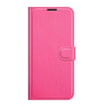 Miniatyrbild 5 av 5: Xiaomi Mi 11 Lite - Litchi Läder Fodral - Rosa Rosa
