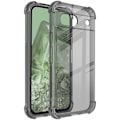 Miniatyrbild 1 av 5: IMAK Google Pixel 8A Skal Shockproof TPU Tonad Svart