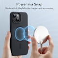 Miniatyrbild 5 av 6: ESR iPhone 15 Plus Skal MagSafe Cloud HaloLock Svart