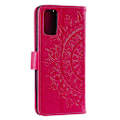 Miniatyrbild 5 av 5: Huawei Y5p - Mandala Plånboksfodral - Rosa Pink Rosa