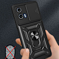 Miniatyrbild 6 av 6: Tech-Protect Motorola Edge 50 Fusion 5G Skal CamShield Pro Svart