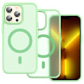 Miniatyrbild 2 av 6: ColorPop iPhone 13 Pro Max Skal CH MagSafe Matt Ljus Grön