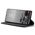 Miniatyrbild 3 av 6: CASEME Galaxy S24 Fodral Flip Retro Läder Svart