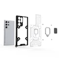 Miniatyrbild 5 av 6: Samsung Galaxy S22 Ultra Skal Hybrid Armor Ring Vit