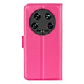 Miniatyrbild 6 av 6: Xiaomi 14 Ultra Fodral Litchi Läder Rosa