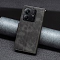 Miniatyrbild 6 av 6: Xiaomi Redmi Note 14 4G Fodral Läder Solid Shark Svart