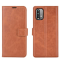 Miniatyrbild 2 av 5: Xiaomi Redmi 9T - Läder Fodral - Brun Brown Brun