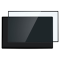 Miniatyrbild 4 av 6: Spigen Tesla Model X 2022/Model S 2021 Skärmskydd GLAS.tR "Ez Fit"