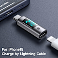 Miniatyrbild 3 av 6: MCDODO Lightning - USB-C Adapter Digital Display Grå