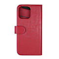 Miniatyrbild 2 av 5: Gear iPhone 16 Pro Max Fodral MagSeries Läder Deep Red