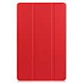 Miniatyrbild 2 av 5: Samsung Galaxy Tab A7 10.4 Fodral Tri-Fold Röd Red Röd