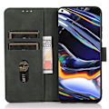Miniatyrbild 3 av 6: KHAZNEH Galaxy A35 5G Fodral Matt Läder Grön