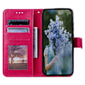 Miniatyrbild 4 av 11: iPhone 15 Fodral Mandala Läder Rosa