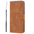 Miniatyrbild 3 av 5: Samsung Galaxy S20 FE - Klassiskt Läder Fodral - Brun Brown Brun