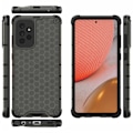 Miniatyrbild 2 av 4: Samsung Galaxy A72 - Armor Honeycomb Textur Skal - Svart Black Svart
