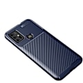 Miniatyrbild 2 av 2: Motorola Moto G10/G20/G30 - Kolfiber Textur Skal - Blå Blue Blå