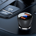 Miniatyrbild 4 av 6: Acefast 45W Snabbladdare Billaddare 2x USB-A Svart
