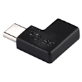 Miniatyrbild 1 av 4: USB-C Hona - USB-C Hane Adapter 90 Grader Svart