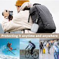 Miniatyrbild 6 av 7: Tech-Protect AirPods Pro 1/2 Skal Silikon Crayon Grey