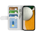 Miniatyrbild 2 av 6: Samsung Galaxy A15 5G Fodral Läder Vit