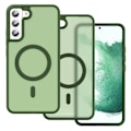 Miniatyrbild 2 av 6: ColorPop Samsung Galaxy S22 Plus Skal CH MagSafe Matt Grön