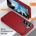 Miniatyrbild 2 av 6: Galaxy S25 Plus / S24 Plus Skal Xtreme Shockproof Röd/Svart