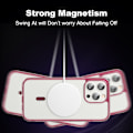 Miniatyrbild 5 av 6: ColorPop iPhone 13 Pro Max Skal CH MagSafe Transparent/Röd